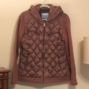 Eddie Bauer quilted down jacket